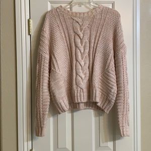 Cropped sweater